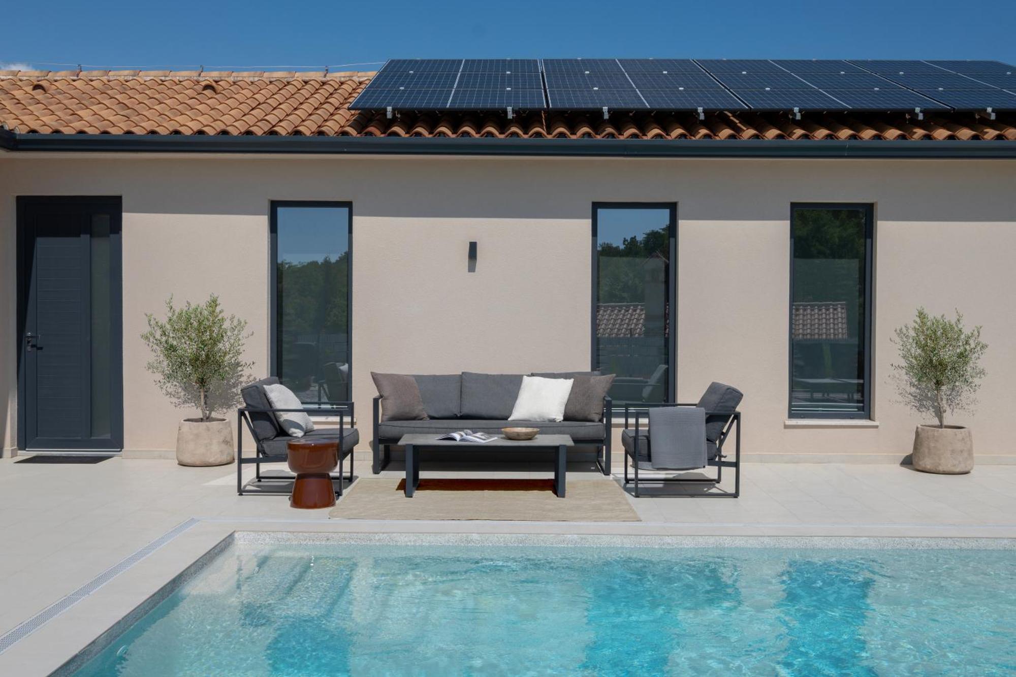 Villa Tonka With Jacuzzi Sauna And Private Pool Labin  Exterior photo